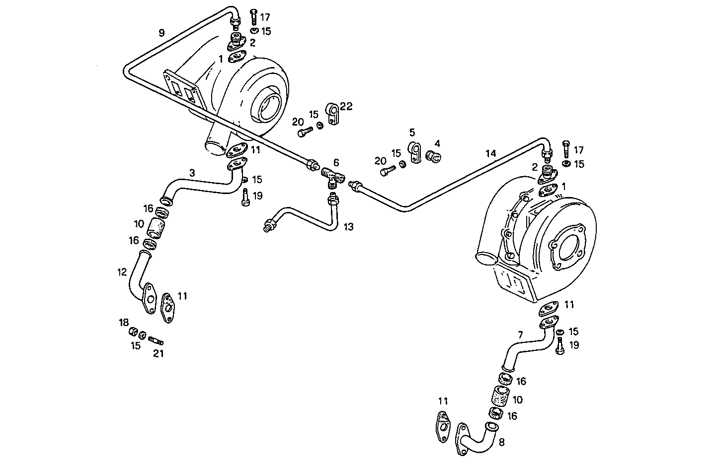 Iveco/FPT LUBE OIL LINES