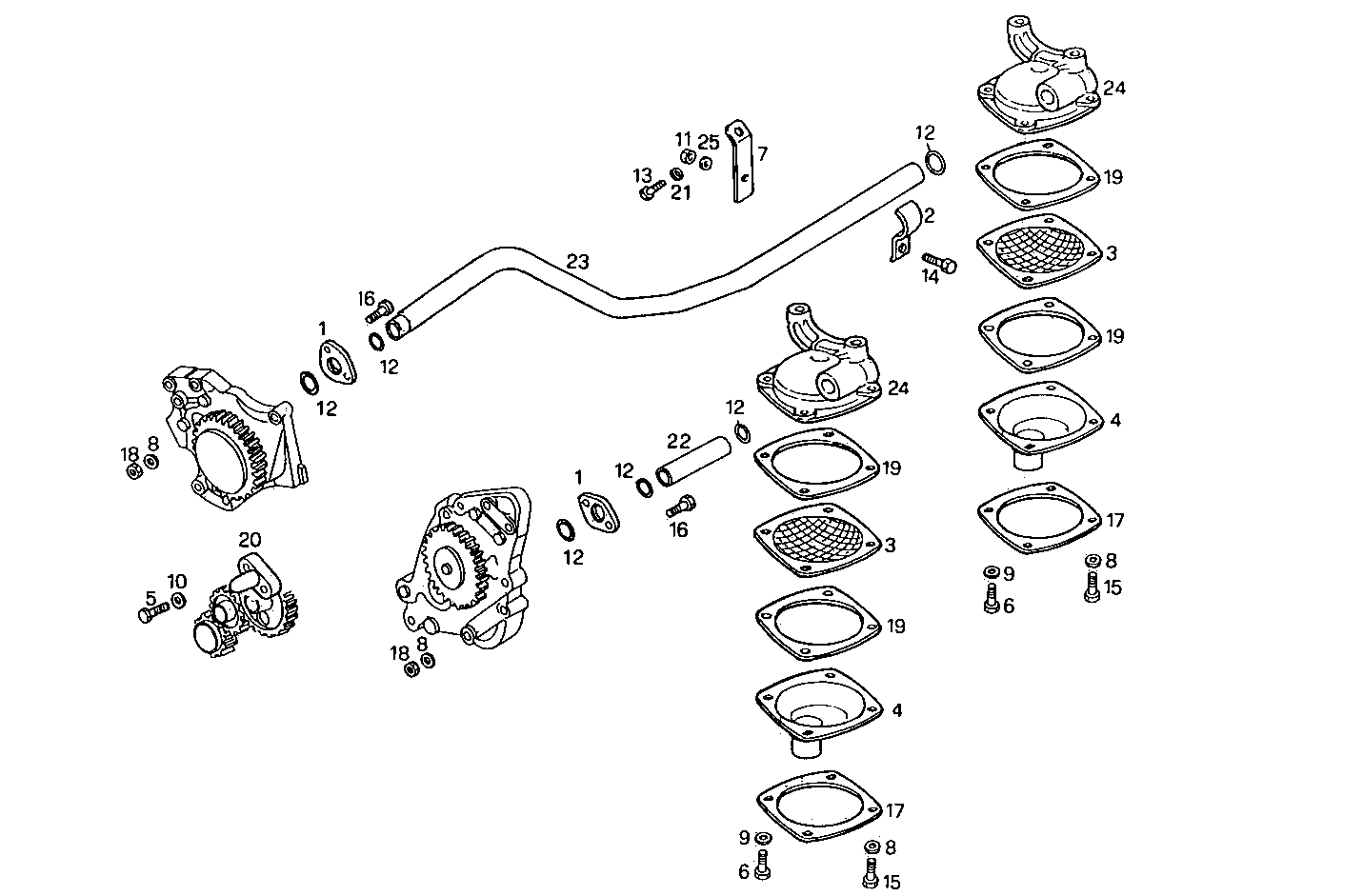 Iveco/FPT LUBE OIL LINES