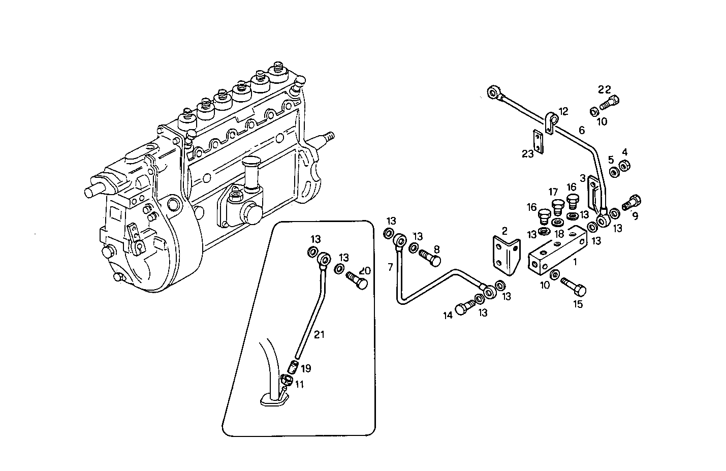 Iveco/FPT LUBE OIL LINES