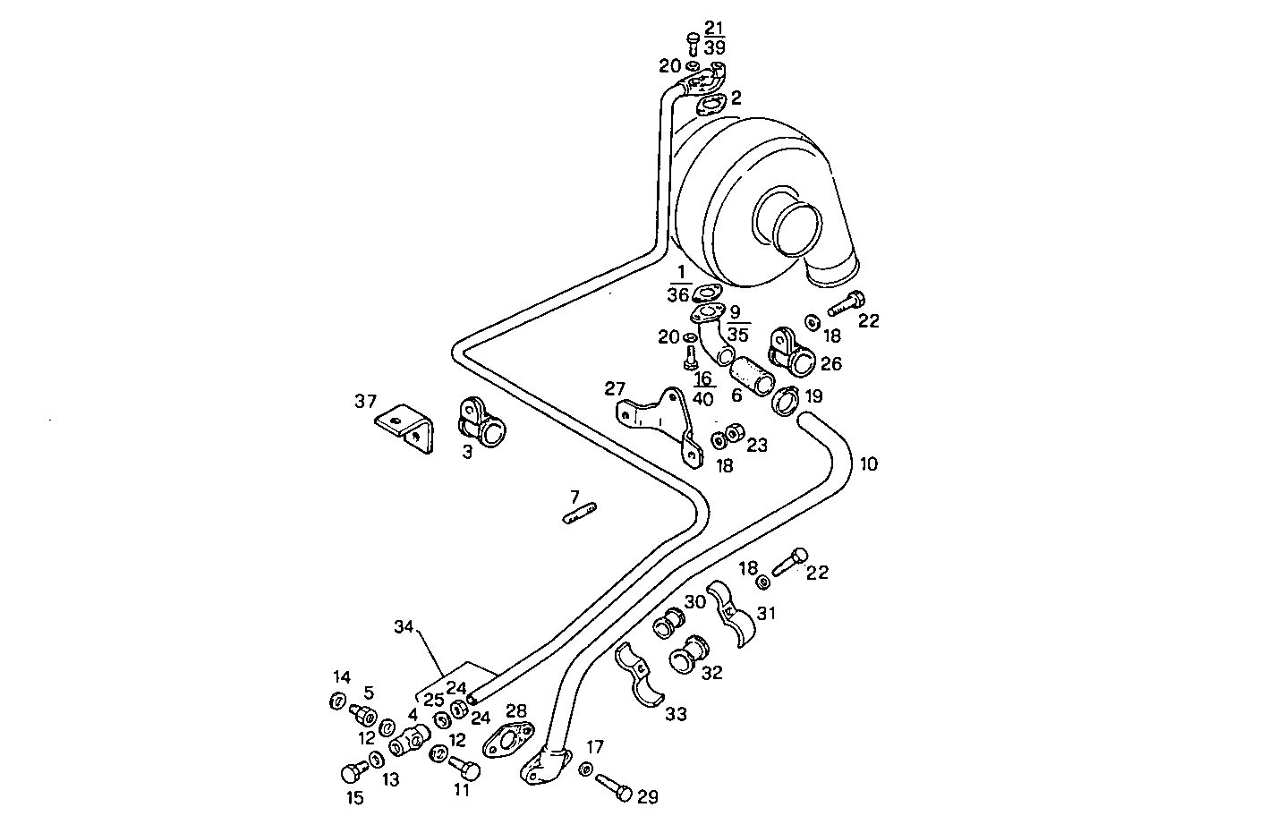 Iveco/FPT LUBE OIL LINES