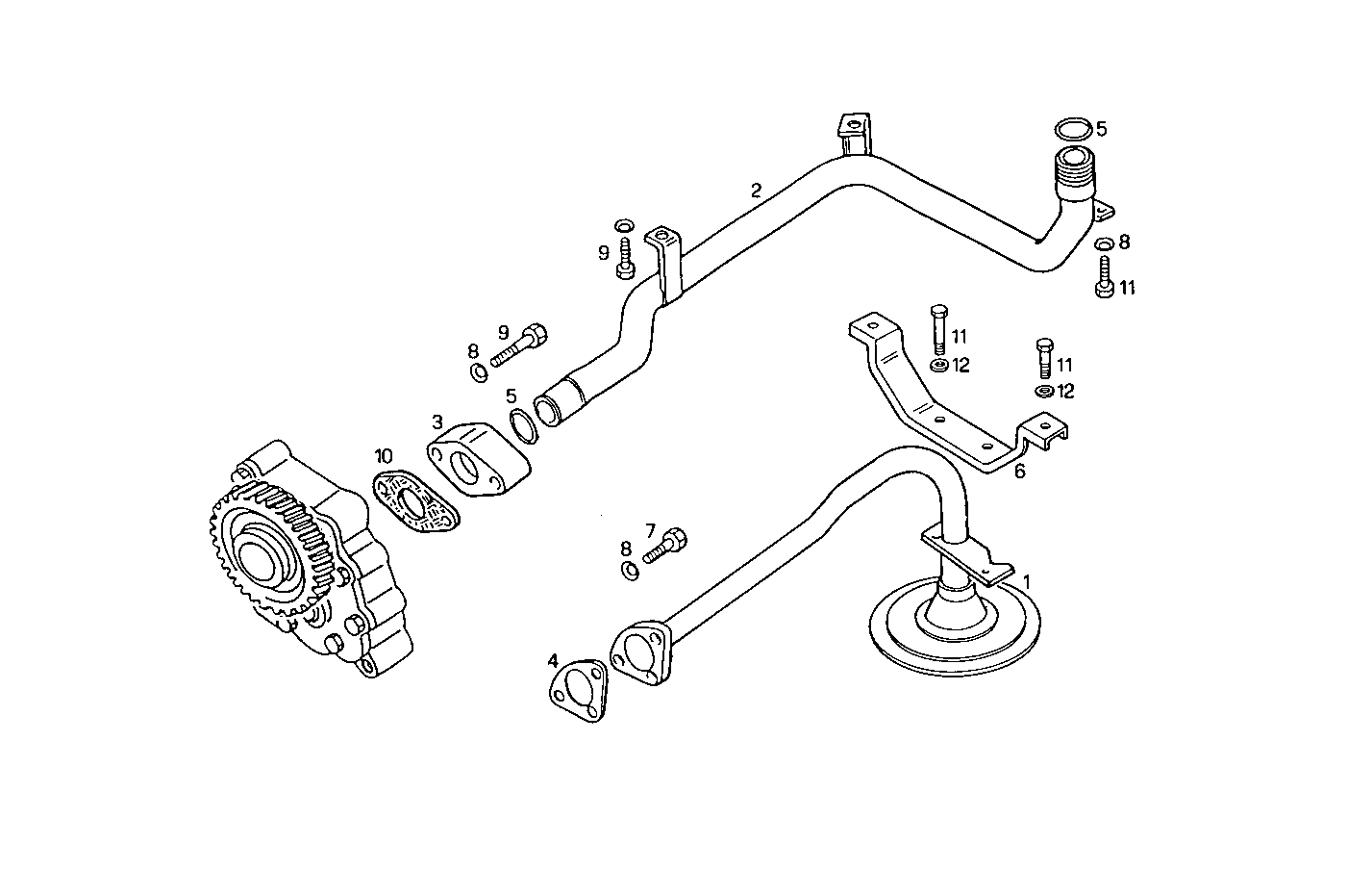 Iveco/FPT LUBE OIL LINES