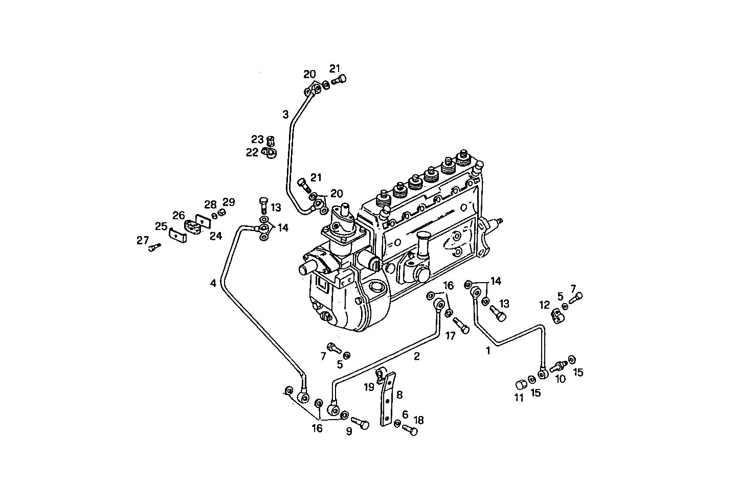 Iveco/FPT LUBE OIL LINES