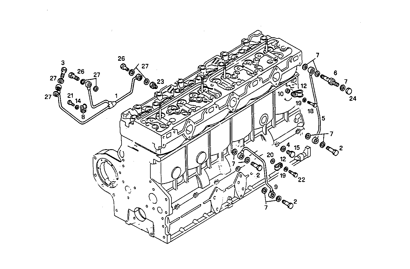 Iveco/FPT LUBE OIL LINES