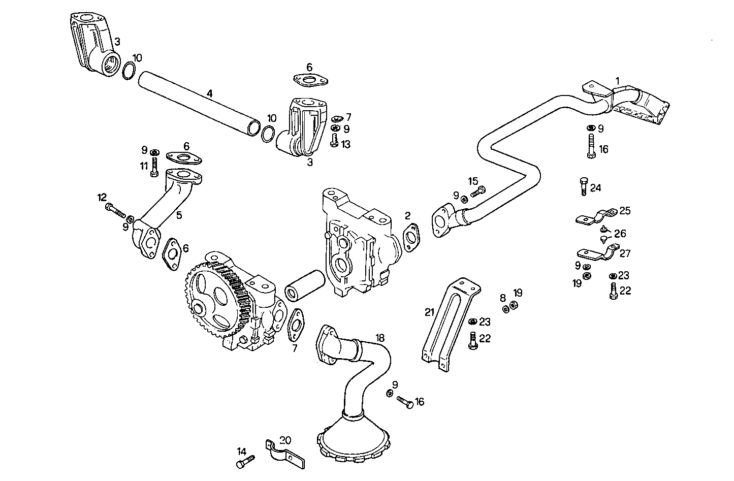 Iveco/FPT LUBE OIL LINES