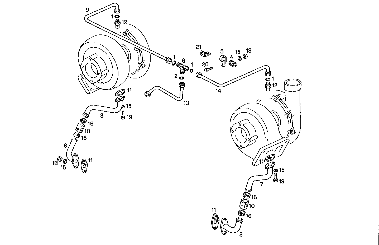 Iveco/FPT LUBE OIL LINES