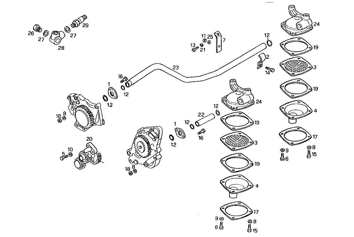 Iveco/FPT LUBE OIL LINES