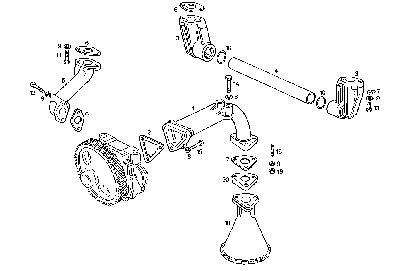 Iveco/FPT LUBE OIL LINES