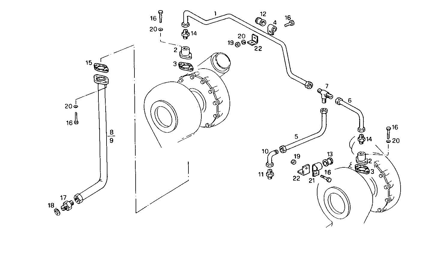 Iveco/FPT LUBE OIL LINES