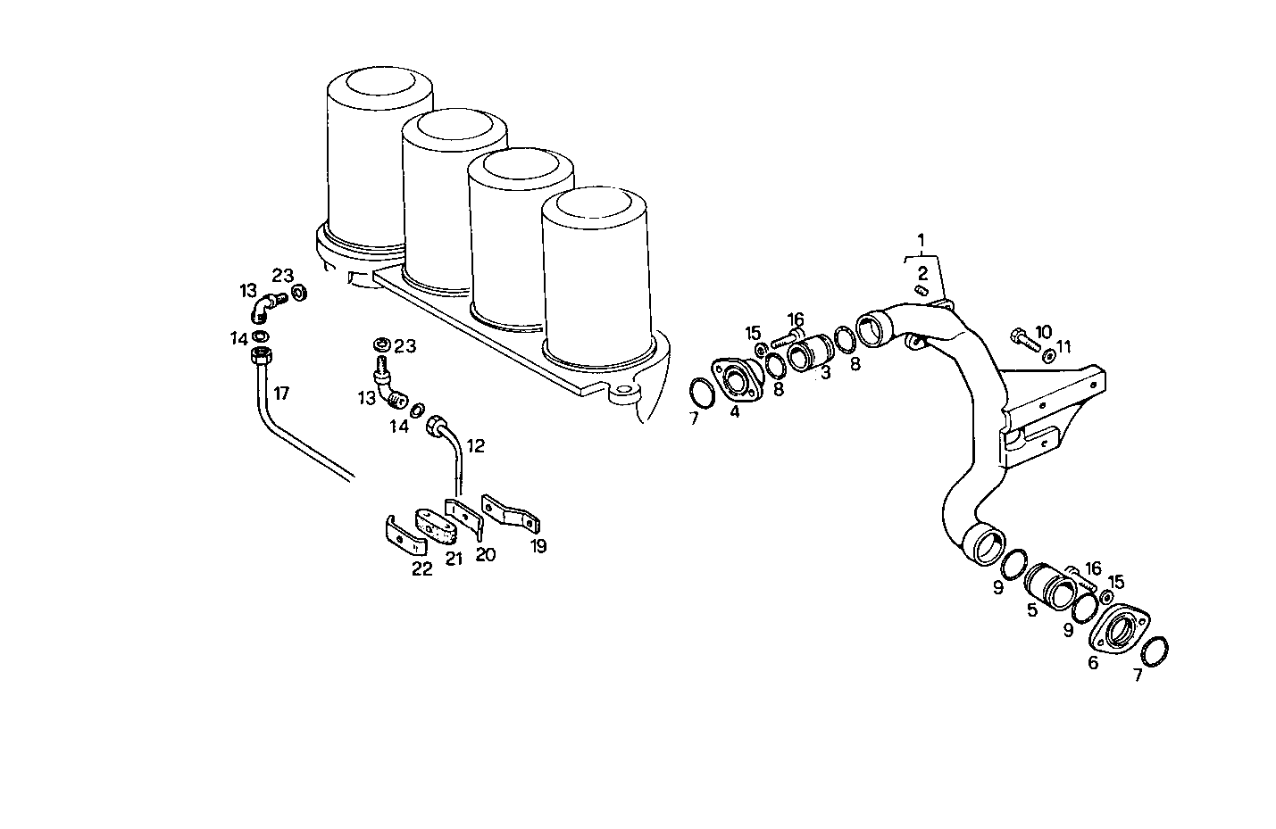 Iveco/FPT LUBE OIL LINES