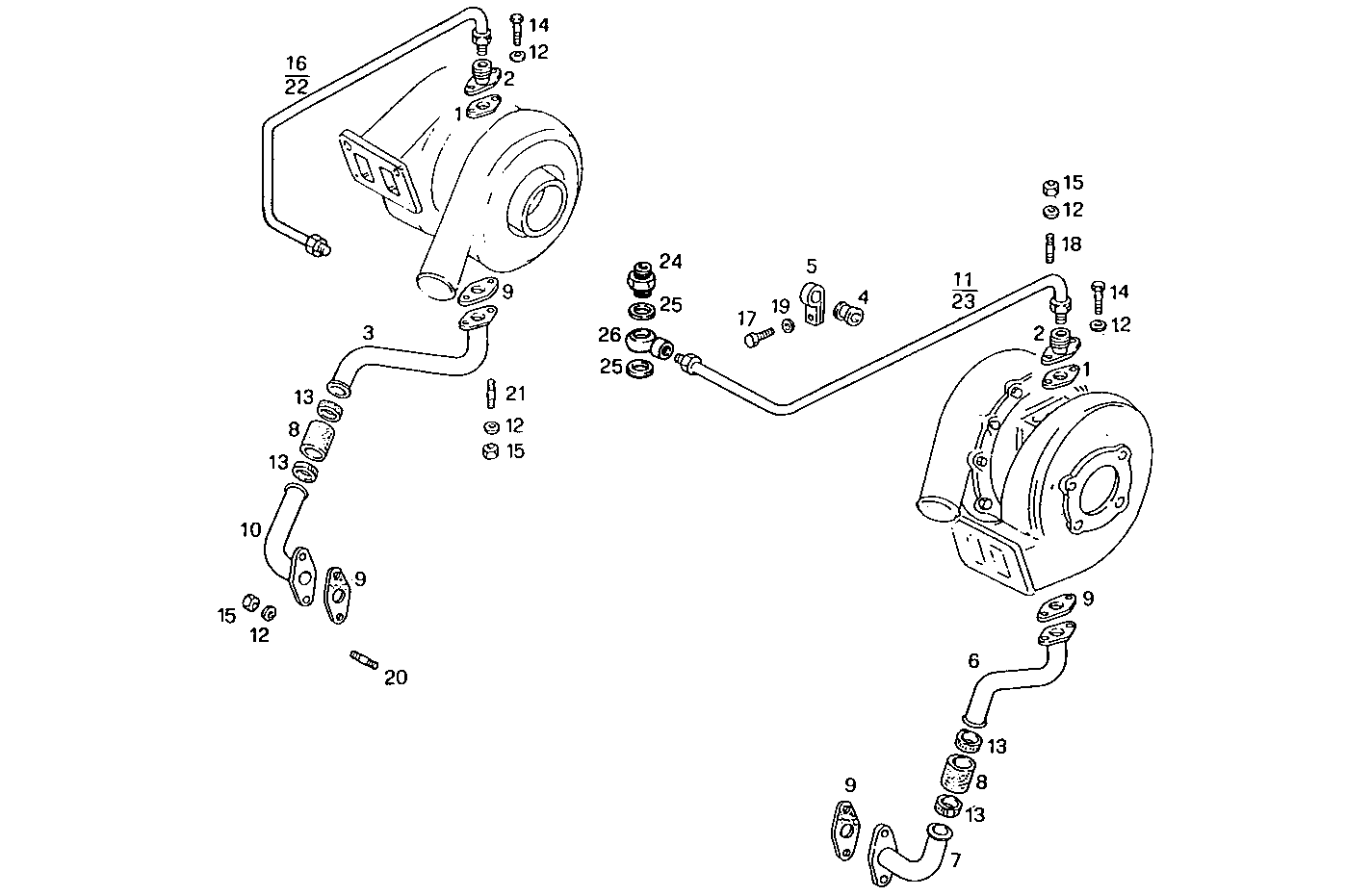 Iveco/FPT LUBE OIL LINES