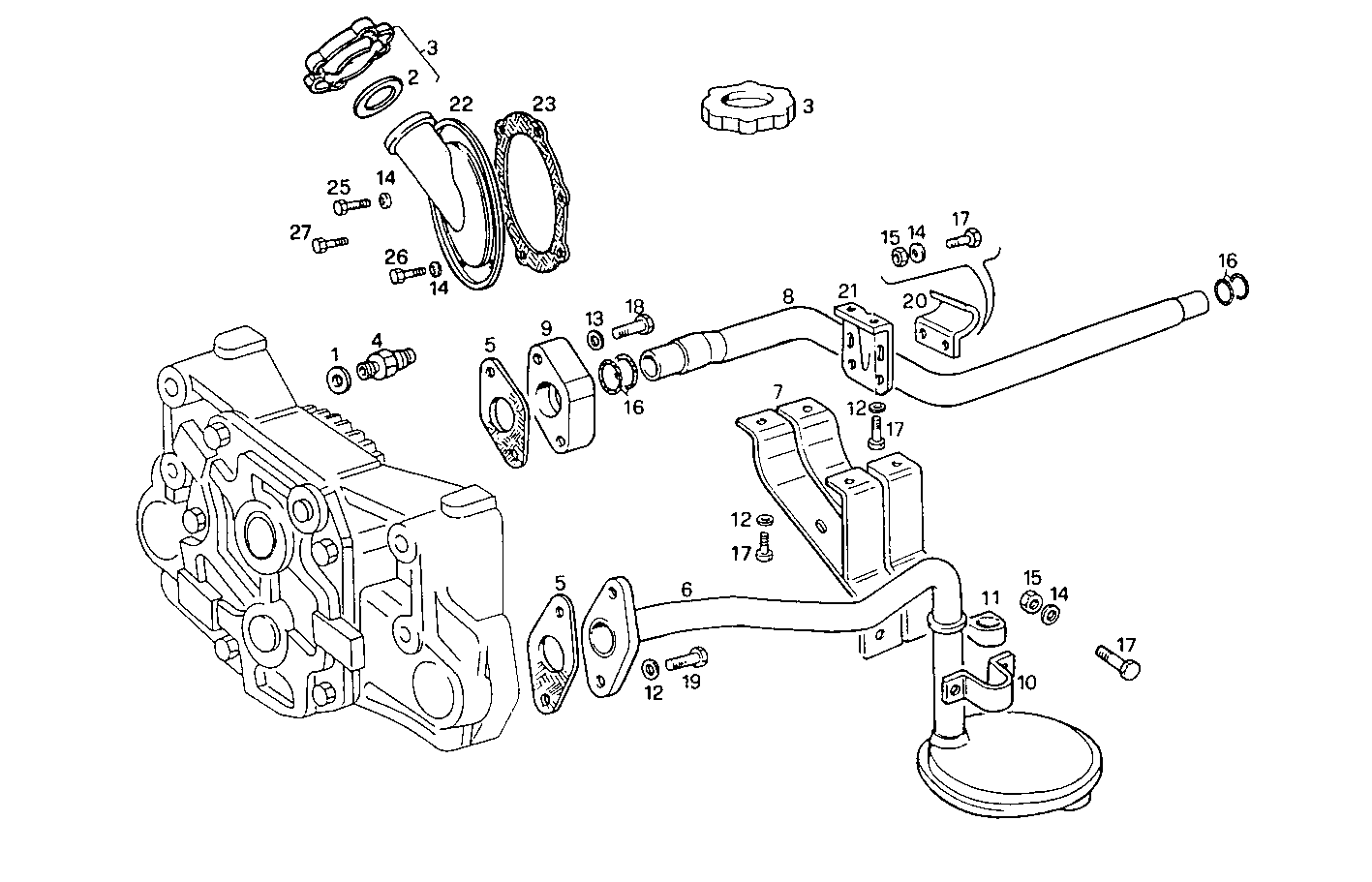 Iveco/FPT LUBE OIL LINES