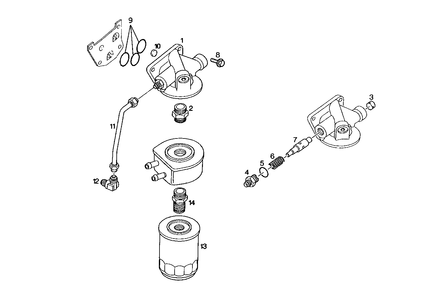 Iveco/FPT LUBE OIL LINES