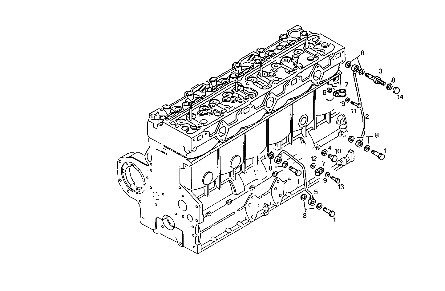 Iveco/FPT LUBE OIL LINES