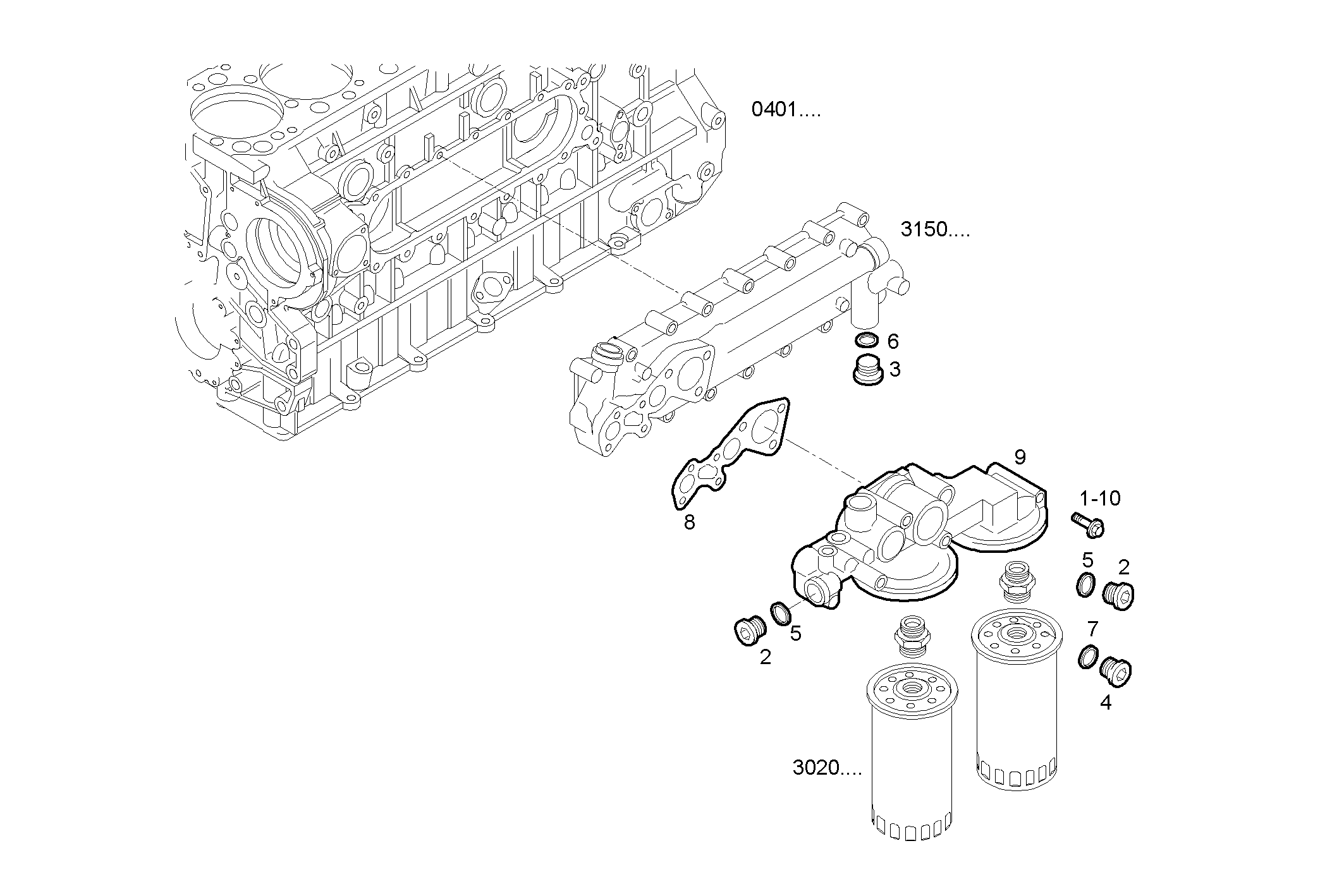 Iveco/FPT HOUSING OIL