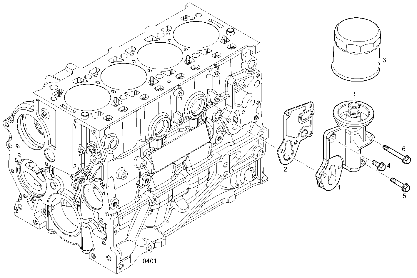 Iveco/FPT HOUSING OIL