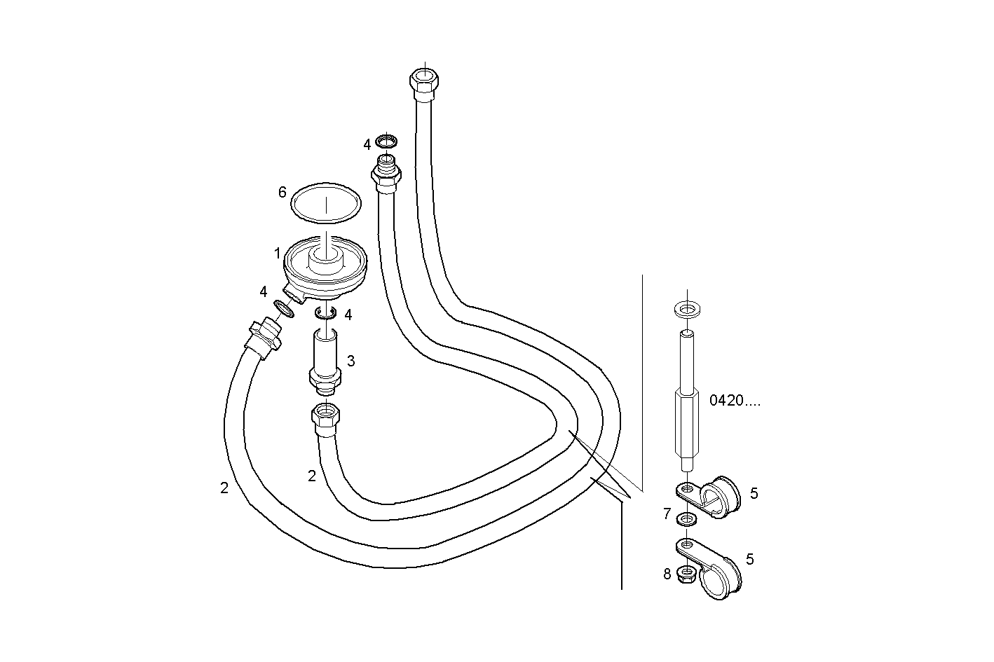 Iveco/FPT LUBE OIL LINES