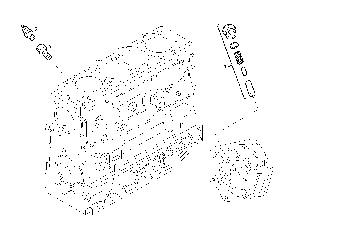 Iveco/FPT OIL PRESSURE VALVE