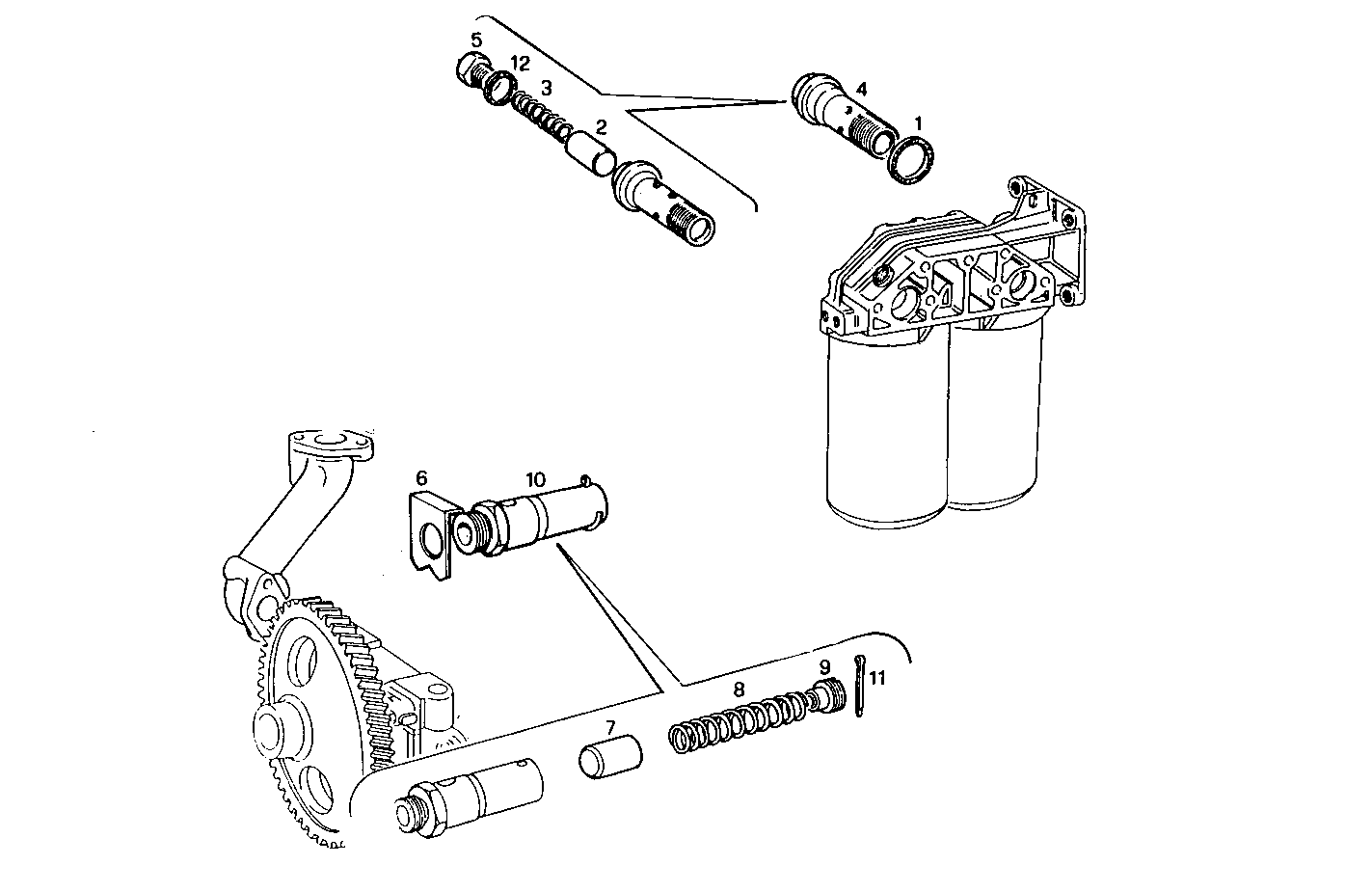 Iveco/FPT OIL PRESSURE VALVE