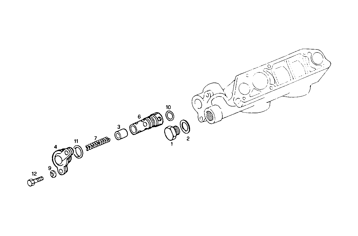 Iveco/FPT OIL PRESSURE VALVE