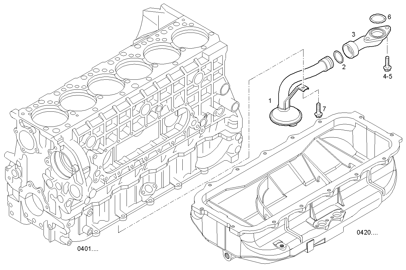 Iveco/FPT SUCTION STRAINER