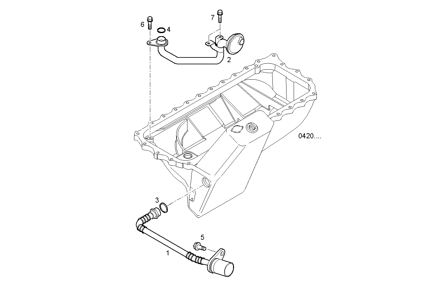 Iveco/FPT SUCTION STRAINER