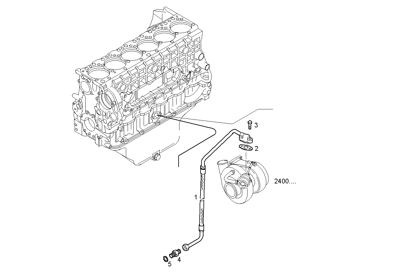 Iveco/FPT OIL DELIVERY LINE