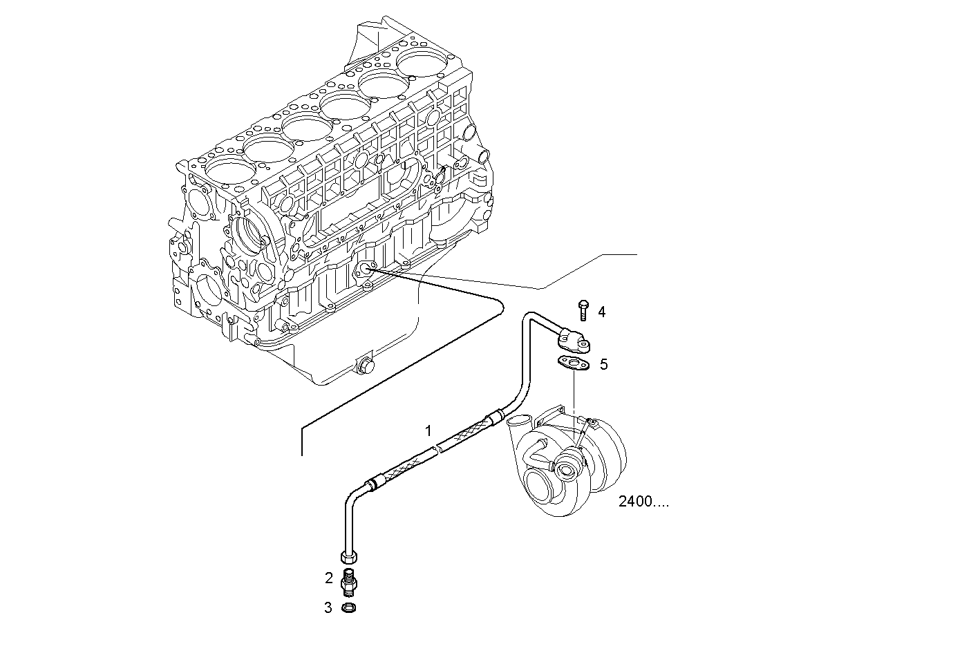 Iveco/FPT OIL DELIVERY LINE