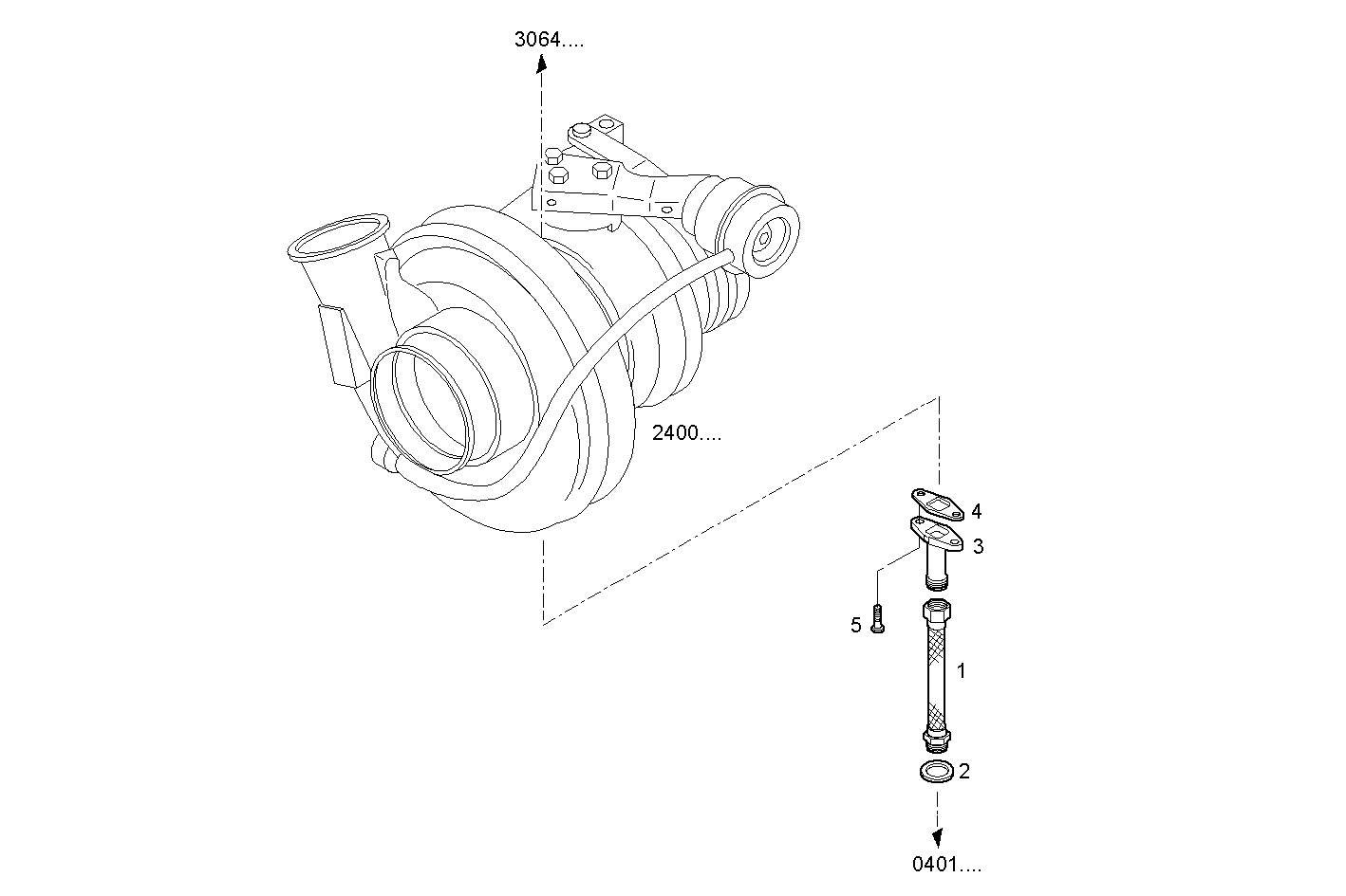 Iveco/FPT RETURN OIL LINE