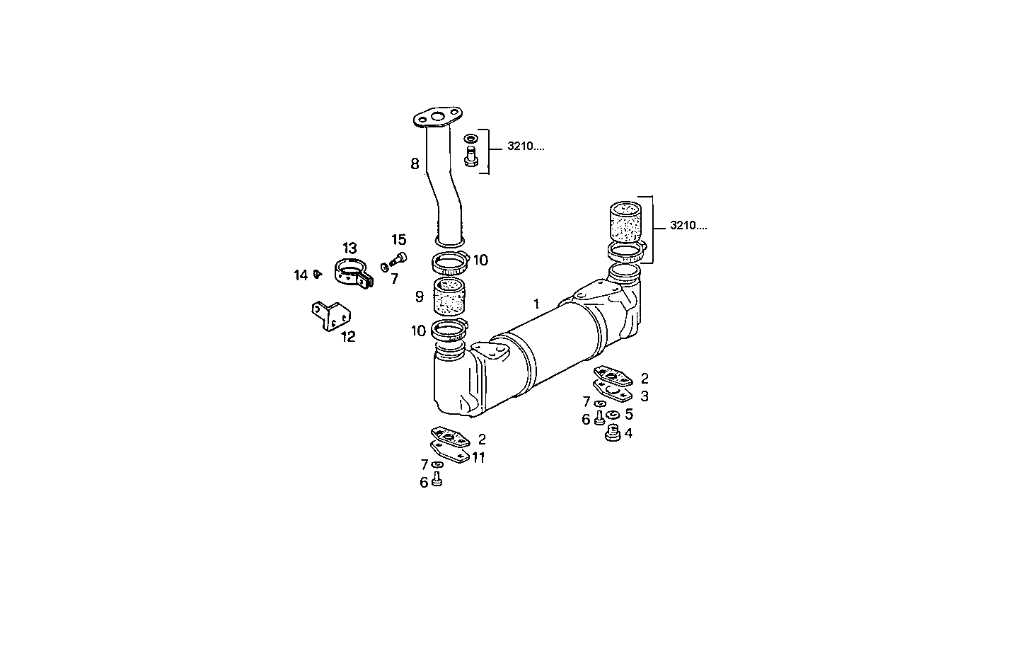 Iveco/FPT OIL - WATER HEAT EXCHANGER