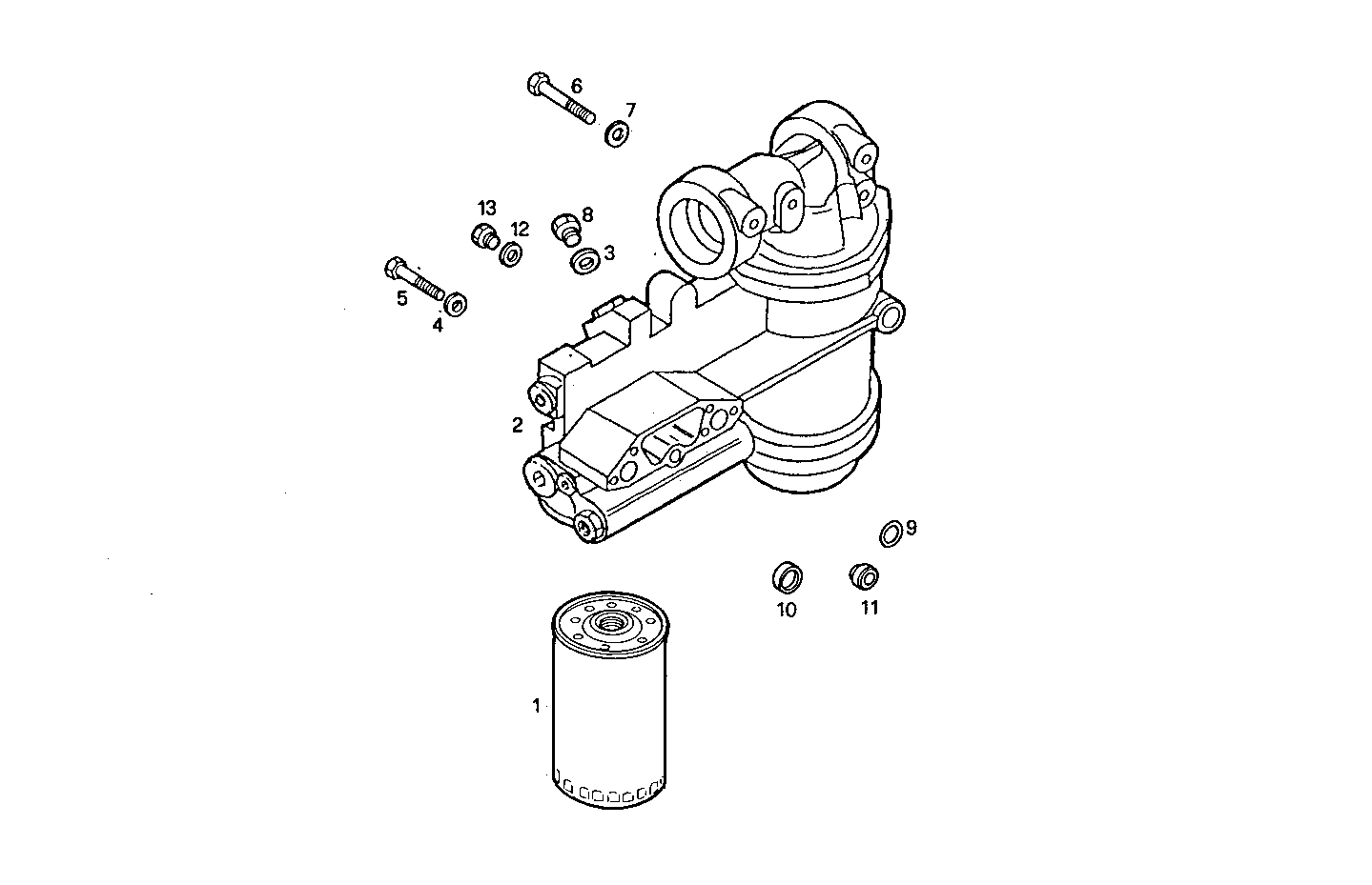 Iveco/FPT OIL - WATER HEAT EXCHANGER