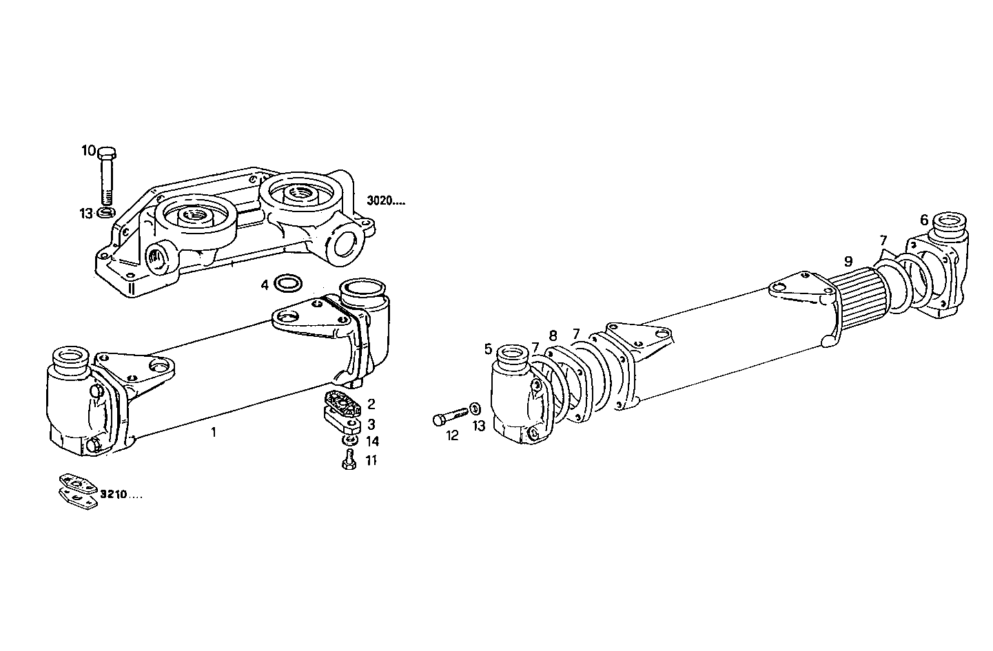 Iveco/FPT OIL - WATER HEAT EXCHANGER