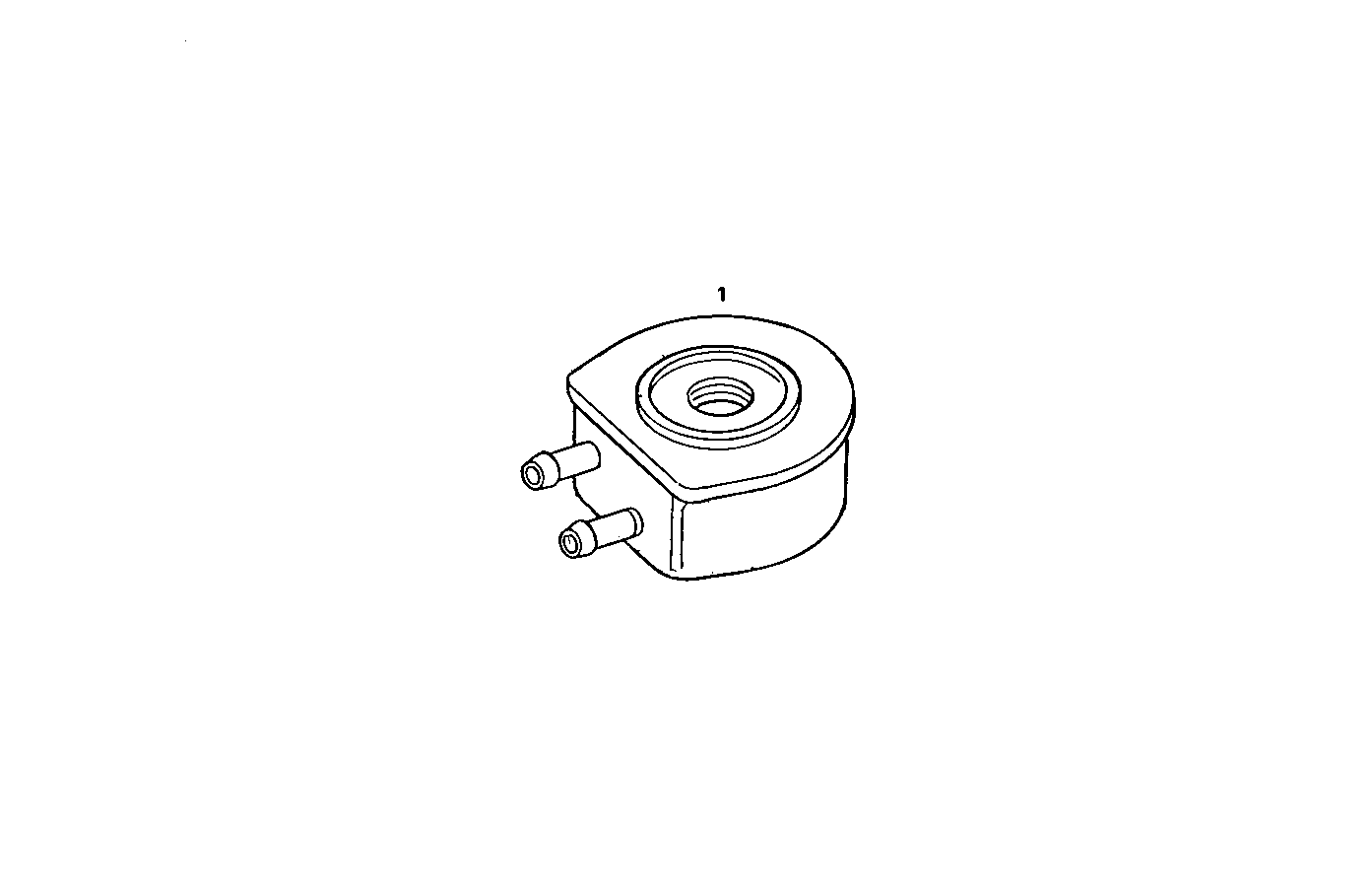 Iveco/FPT OIL - WATER HEAT EXCHANGER