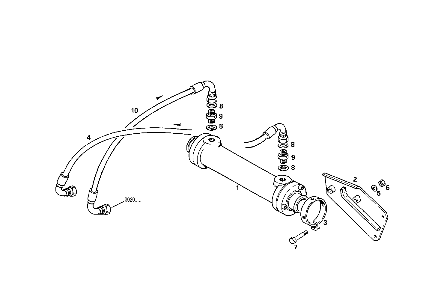 Iveco/FPT OIL - WATER HEAT EXCHANGER