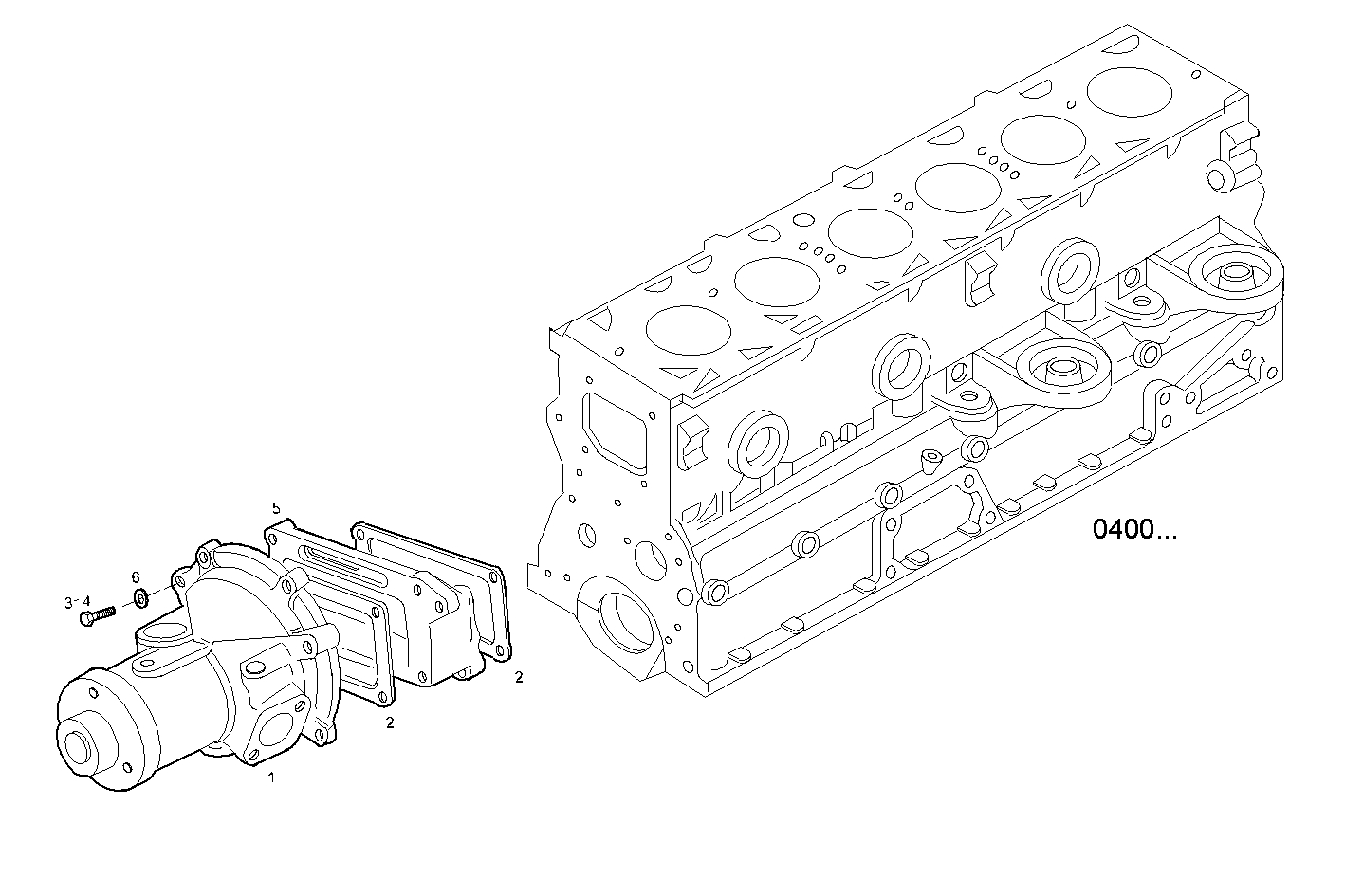 Iveco/FPT WATER PUMP