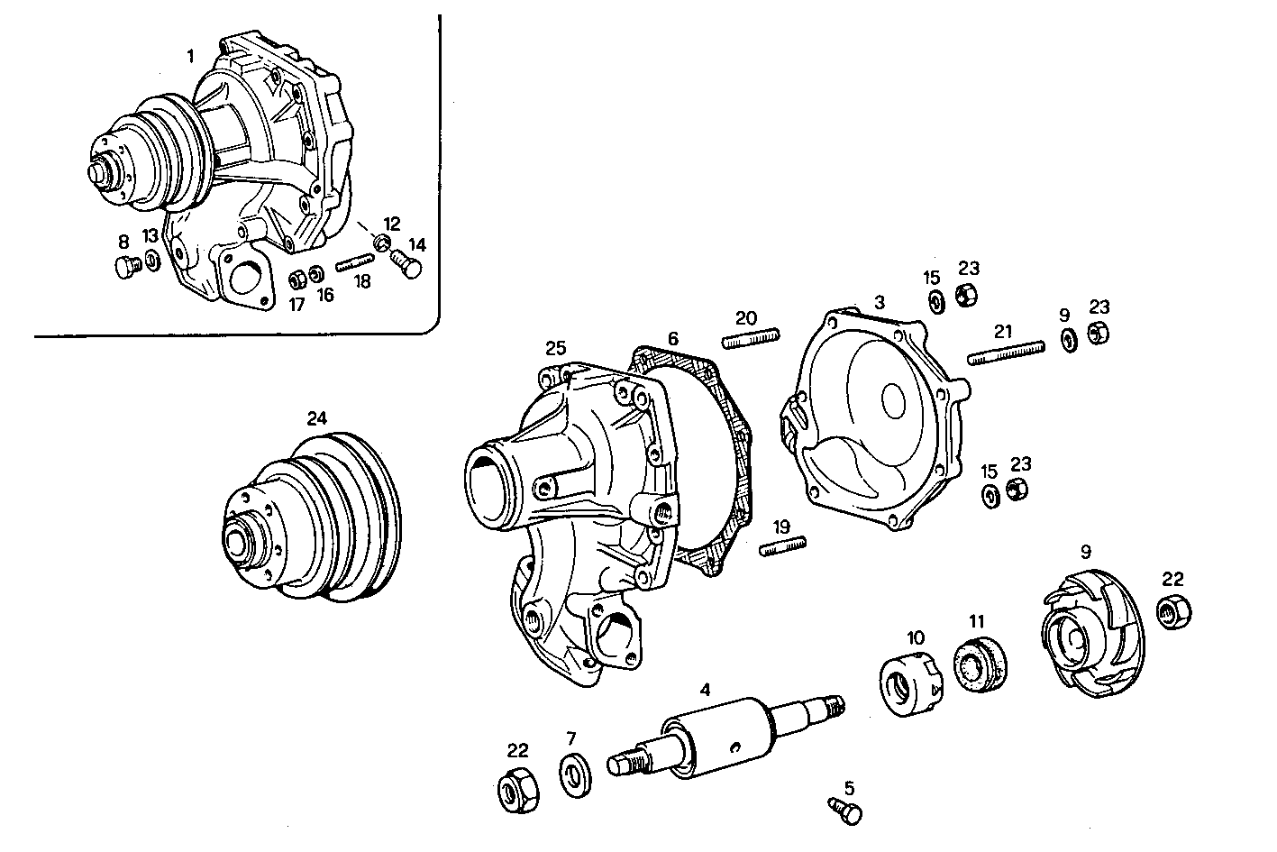 Iveco/FPT WATER PUMP
