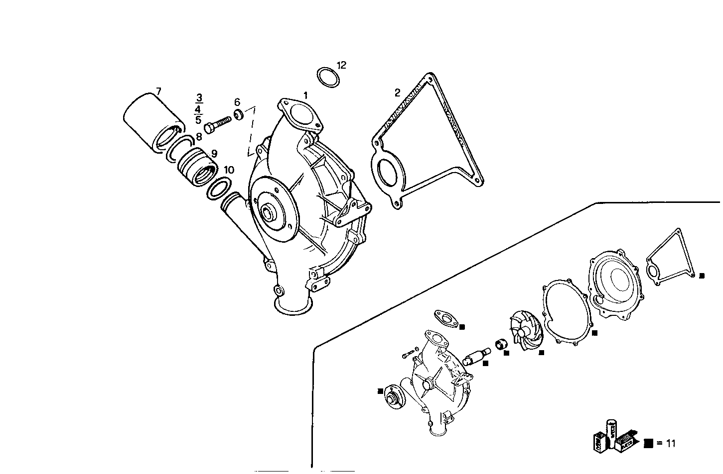 Iveco/FPT WATER PUMP