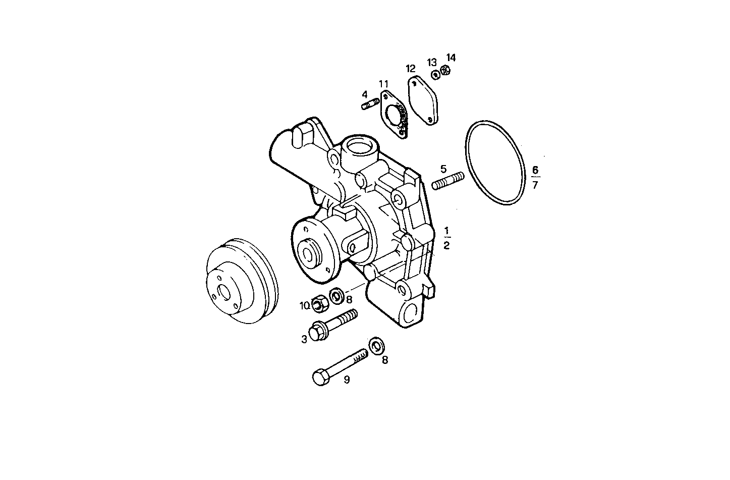 Iveco/FPT WATER PUMP