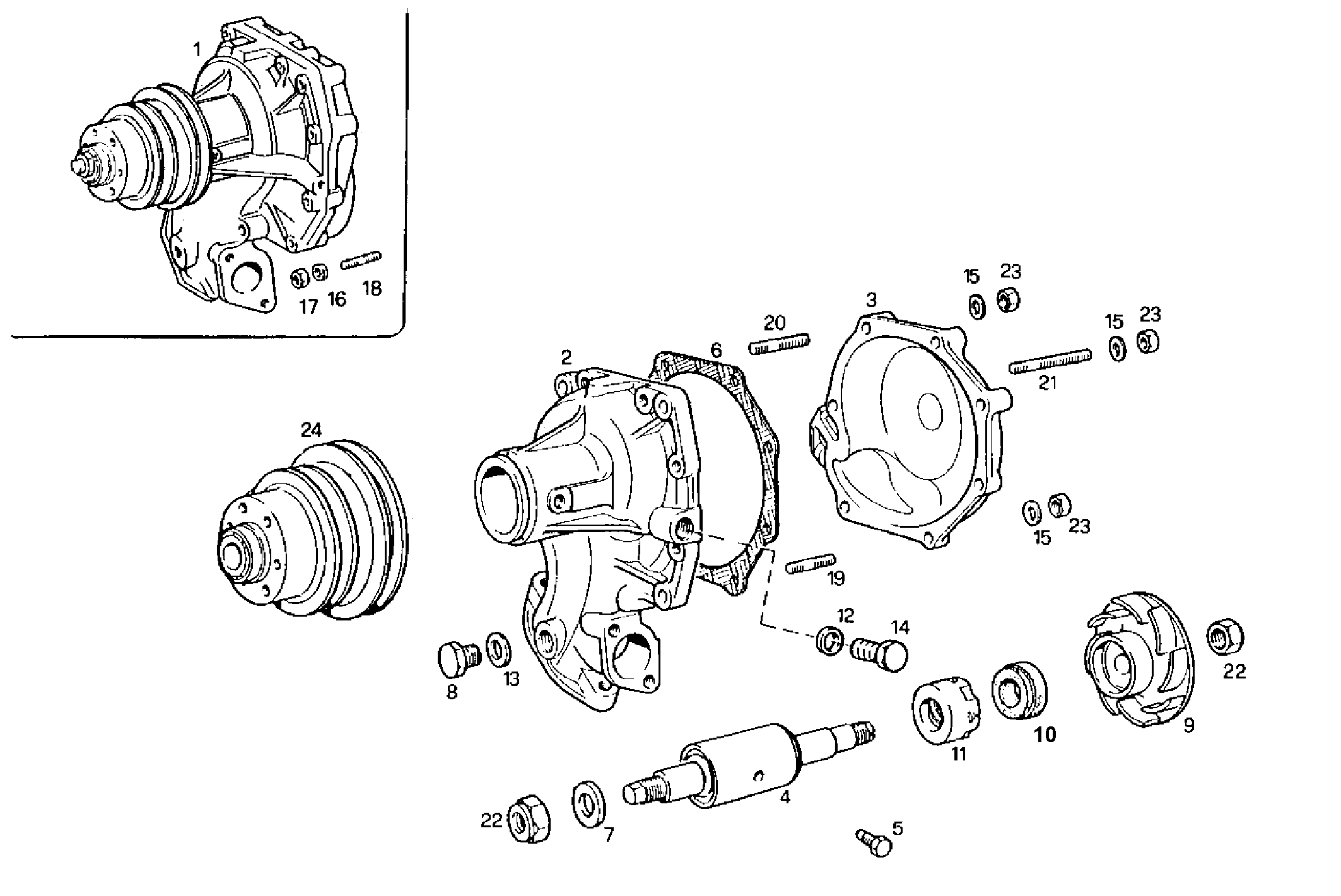 Iveco/FPT WATER PUMP