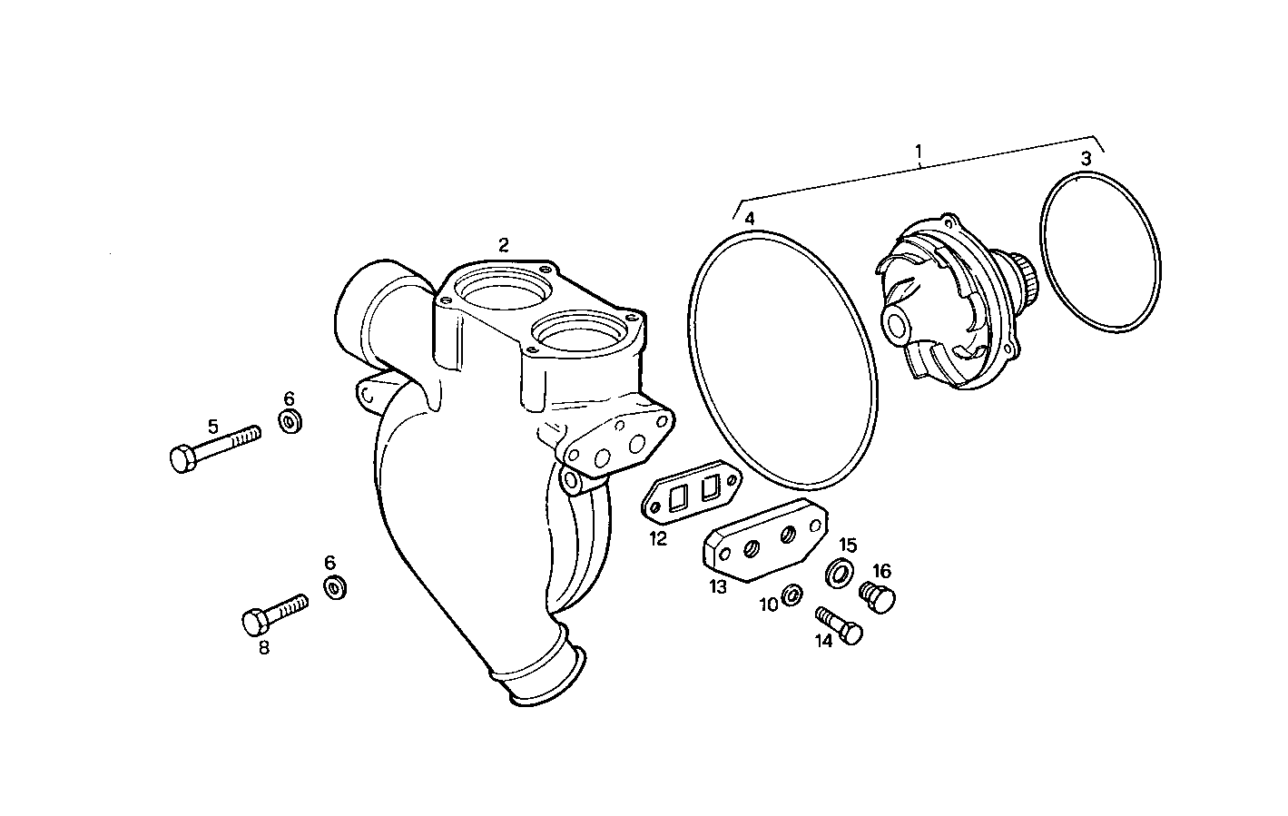 Iveco/FPT WATER PUMP