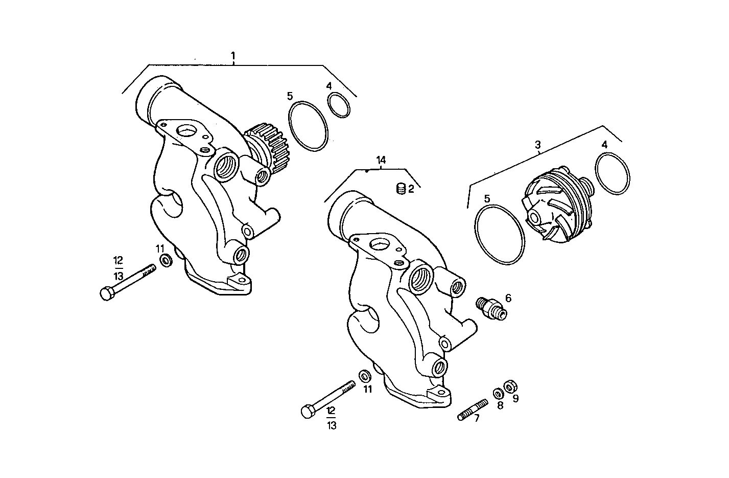 Iveco/FPT WATER PUMP