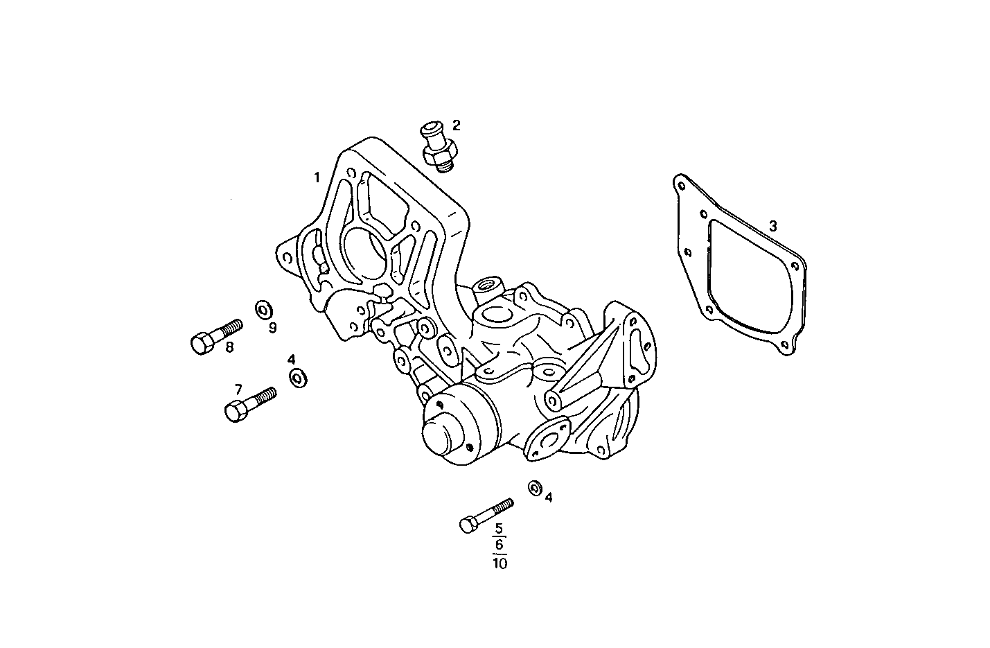 Iveco/FPT WATER PUMP