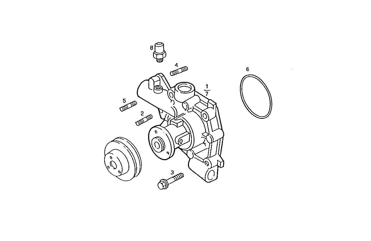 Iveco/FPT WATER PUMP