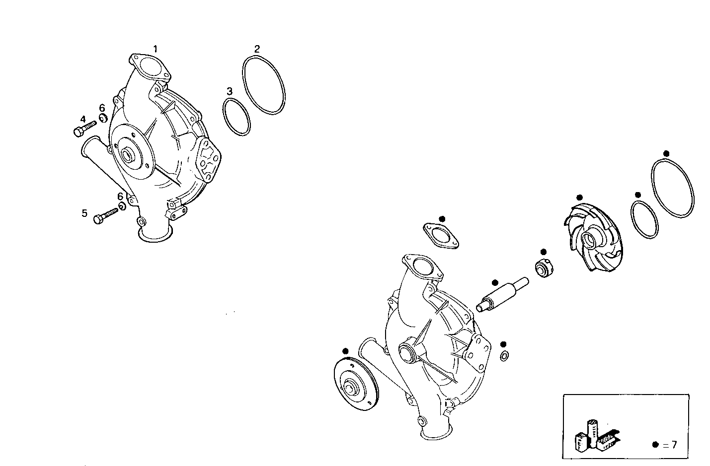 Iveco/FPT WATER PUMP