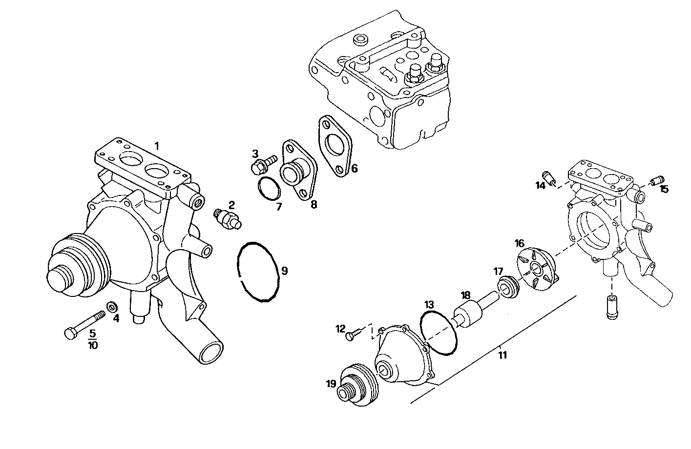 Iveco/FPT WATER PUMP