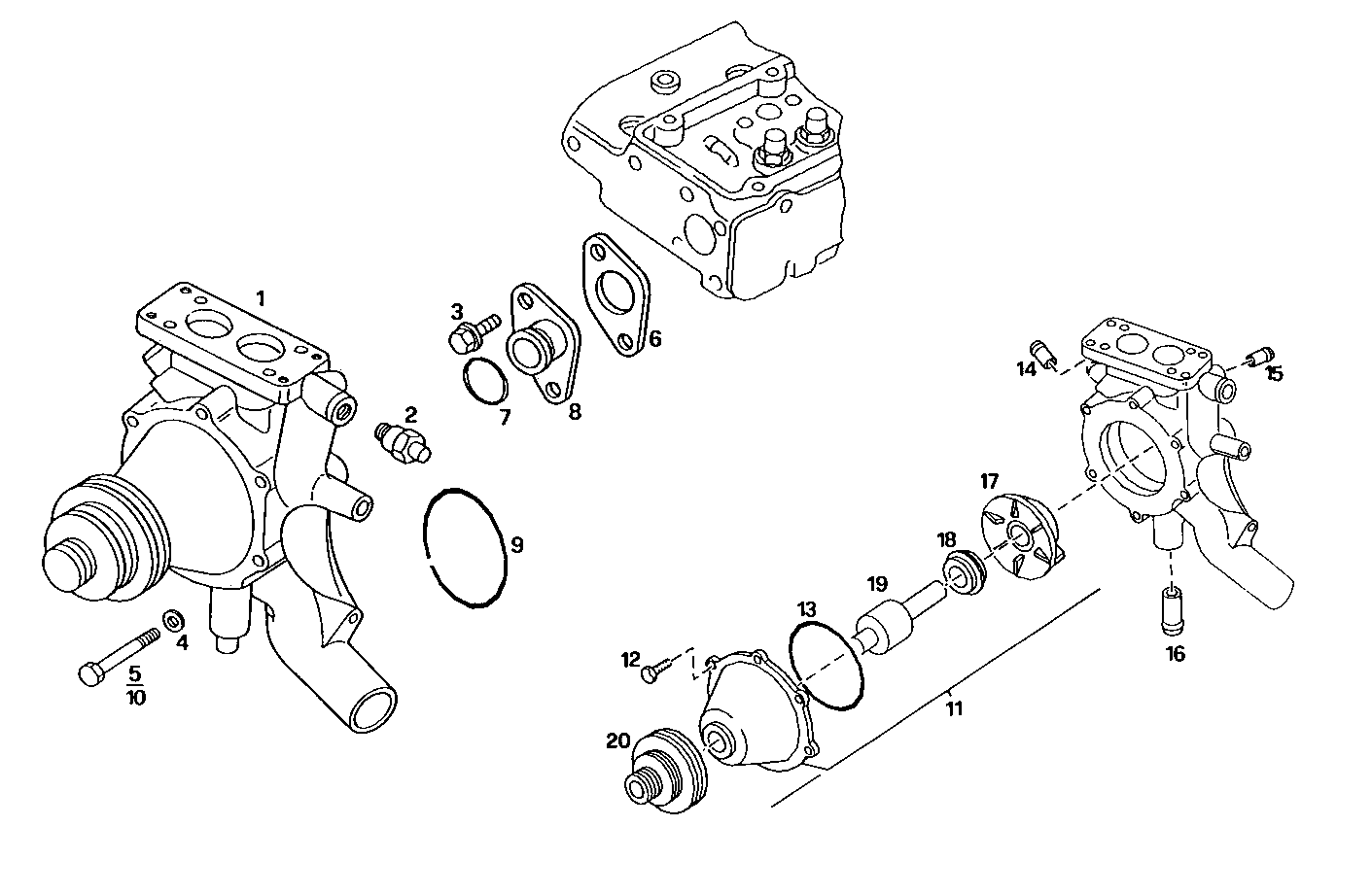 Iveco/FPT WATER PUMP