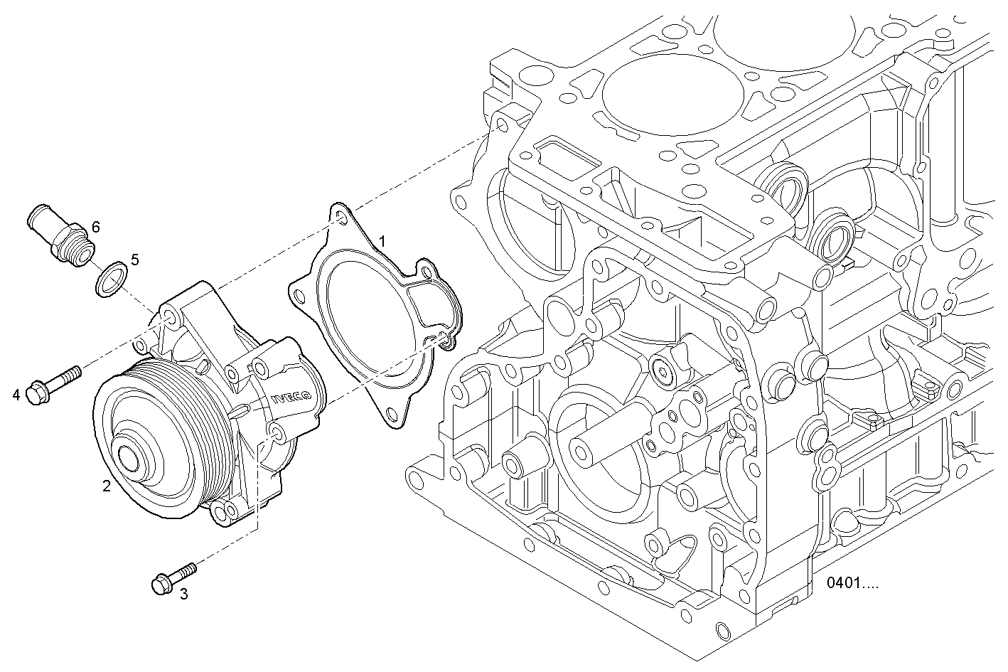 Iveco/FPT WATER PUMP