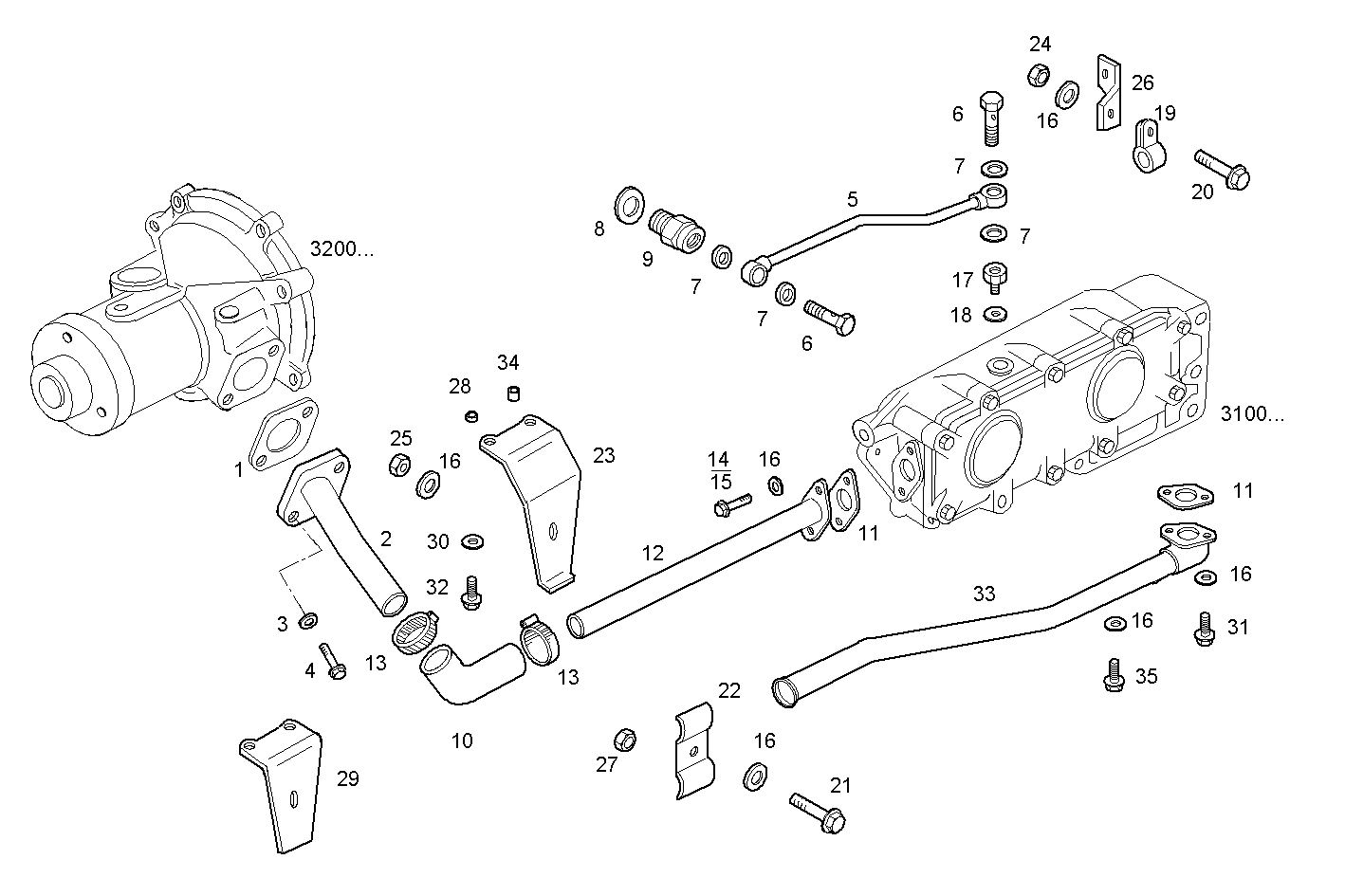 Iveco/FPT WATER LINES