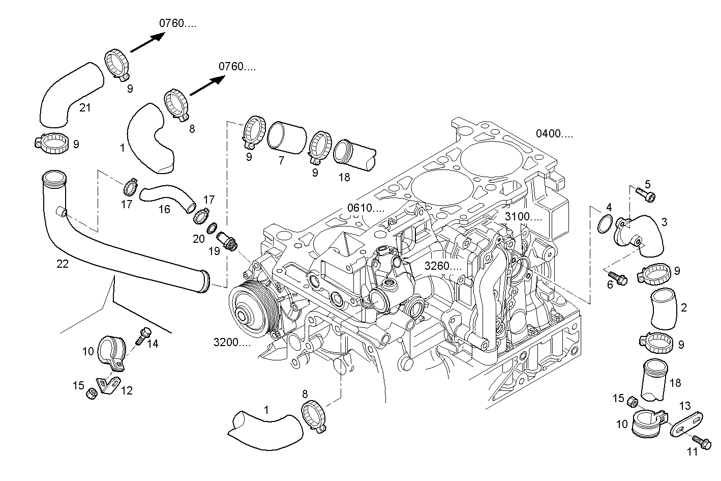 Iveco/FPT WATER LINES