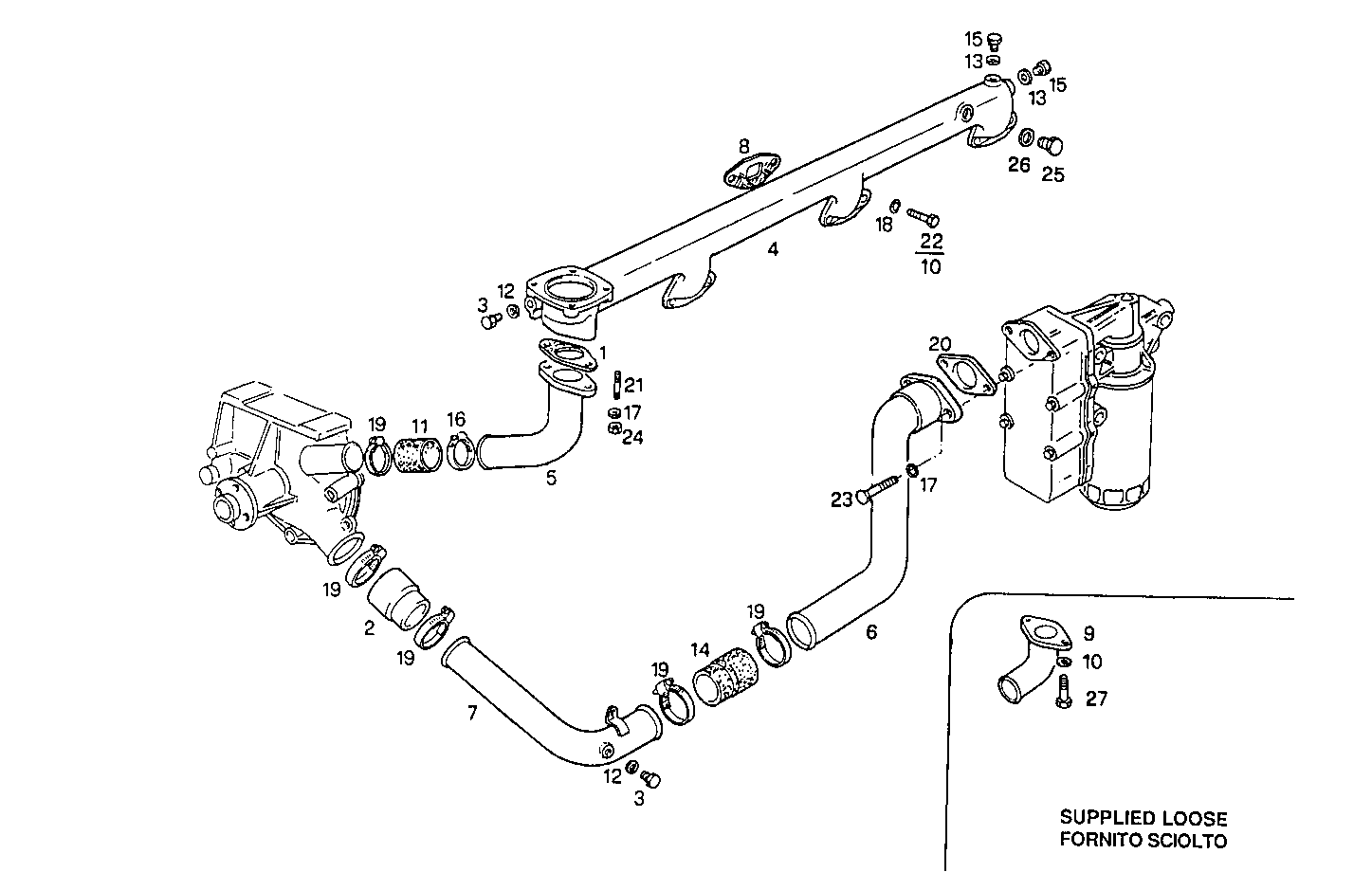 Iveco/FPT WATER LINES