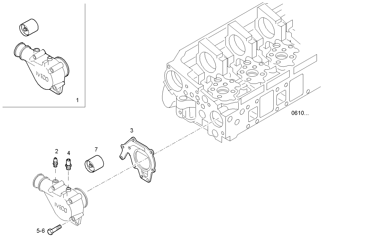 Iveco/FPT THERMOSTAT